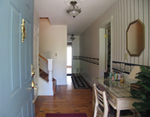 Brass Bell front entry hall.